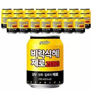 [팔도]팔도 비락식혜 제로 238ml x 24캔_