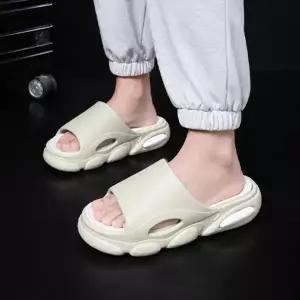 남자 여자 캐주얼 간절기 데일리 배색 키높이 슬리퍼