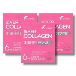 에버콜라겐 인앤업 비오틴 업 750mg 84정 3박스 /wb