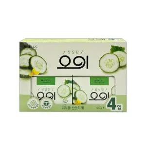 동산C앤G 크리오 오이비누 4P -D- O 샤워비누 알뜰세수비누 오이비누 (WB36395)