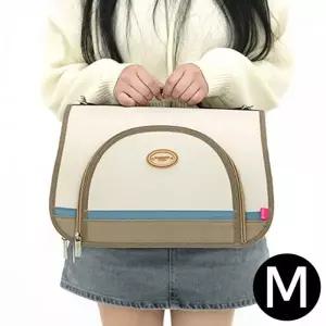 [콩심팥심]이동가방 강아지 반려견 휴대 여행용 펫캐리어 반려견이동가방 M