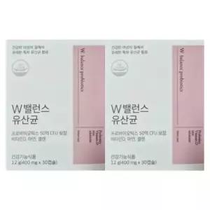 2박스 W밸런스 유산균