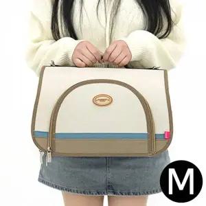 이동가방 강아지 반려견 휴대 여행용 펫캐리어 반려견이동가방 M