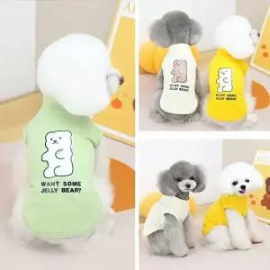 [하프클럽/]젤리 강아지 반팔티셔츠 나시티 애견옷 강아지 티셔츠