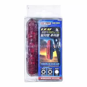 [하프클럽/]TBZ BTM-M03 우신 5구자전거후미등 WS-501