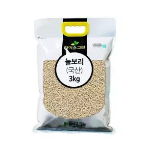 늘보리쌀 3kg 찰보리쌀 26년산 국산 100%