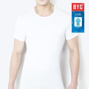 [365buy] BYC 냉감웨어 남성 반팔런닝 라운드 남자런닝 1종