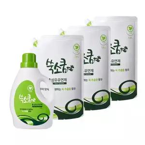 [쑥소쿰] 쑥 섬유유연제 1.8L + 1.6L 3개