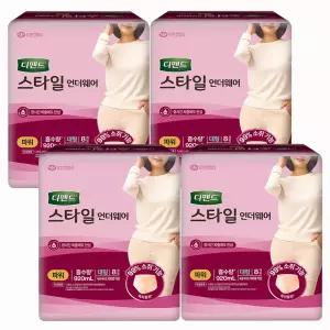 디펜드 스타일 언더웨어 여성 파워 대형 8개입 x 4팩(총32매)