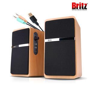 브리츠 Z2100 Piancle2 정품 2채널 데스크탑 PC 노트북 스피커 USB전원