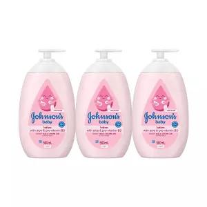 존슨즈베이비 베이비 로션 핑크 500ml, 3개
