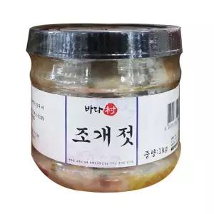 바다촌 중국산 조개젓1kg 1개