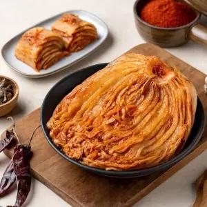 [보성녹차김치]전라도 묵은지 2kg 보성엔 녹차김치 찌개용 김치