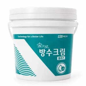 KCC 방수크림 방수제 옥상 외벽 바닥 셀프 시공 1.2kg