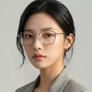 발리 티타늄 안경테 BY5059D 005 명품 메탈 아시안핏 남자 여자