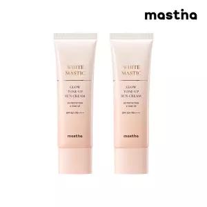 [매스티나][공식판매처]화이트매스틱 글로우 톤업 선크림 50ml 2개