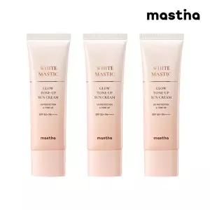 [매스티나][공식판매처]화이트매스틱 글로우 톤업 선크림 50ml 3개