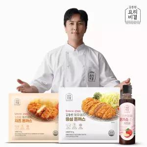 김동완 제주돼지 돈까스 (등심8+치즈2+소스1통)