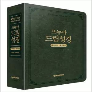 [카드10%] 프뉴마 드림 성경 개역개정 새찬송가 - 대(大) 합본 색인 (다크그린 지퍼)