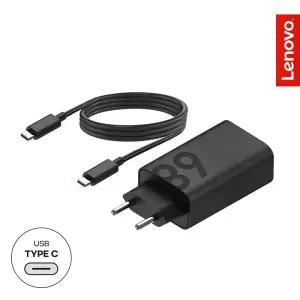 레노버 68W 갤럭시 핸드폰 노트북 태블릿 고속충전기 PD충전 USB-C타입 (충전기+케이블 포함) ZG38C06154