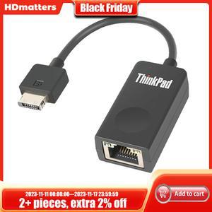 THINKPAD X 3 요가 L 3 요가 T 4 T 5 P 4S P 5S P43S P53S X390 요가 4X90Q84427 용 GEN 2 이더넷 확장 어댑터
