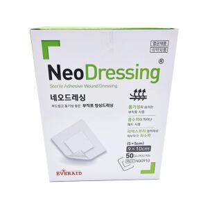에버레이드 네오드레싱 멸균밴드 부직반창고 운드 9x10cm 50매