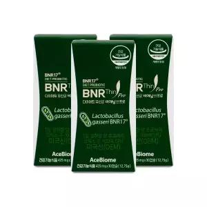 BNR17 다이어트 유산균 비에날씬 프로 425mg x 30캡슐 X 3박스 I
