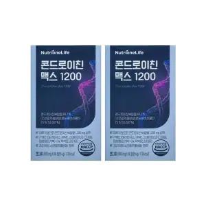 뉴트리원 콘드로이친 맥스 1200 900mg 60정 2개/mjc