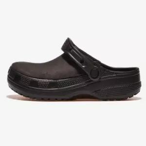 갤러리아 [CROCS](공용)클래식 크래프티드 벨벳 클로그/CRS211931_BLACK