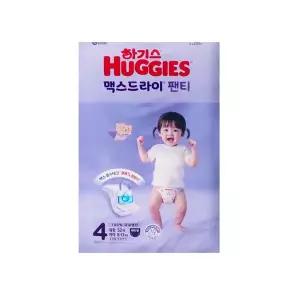 하기스 2025 맥스드라이팬티 4단계 대형 52매x2팩/여아