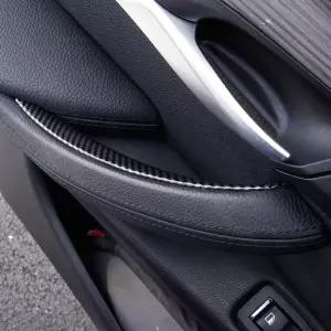 BMW X6 F16 도어 손잡이 카본 커버 내측 몰딩 보호 용품