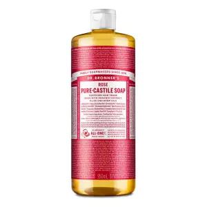 닥터 브로너스 데일리 모이스춰 로즈 페이스 앤 바디 퓨어 캐스틸 솝 바디워시 1개 950ml