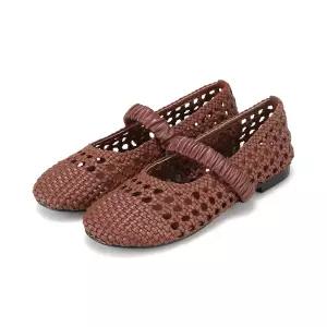 [26SS 신상]바바라 트렌드 매쉬 메리제인 플랫 여성단화 1.5cm_BBJ108