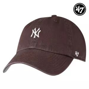 [47brand]47브랜드 뉴욕양키스 MLB 엠엘비 볼캡 야구 모자 B-BSRNR17GWS-BW