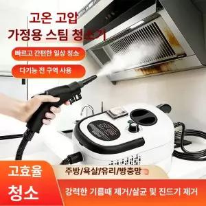 고온 고압 강력 스팀 청소기 핸디형 차량용 기름때 살균기 가정 다용도 업소용 세척기 물걸레