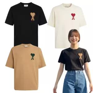 (국내발송) 아미 코튼 드 꾀흐 반팔티 (UTS362 726)