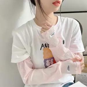 탑스코리아 헬로 여성 손등커버 쿨토시 운전 골프 스포츠 냉감 여름 팔토시