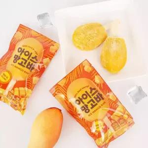 온월드 아이스 망고바 50g 50개 (10개입 x 5봉)
