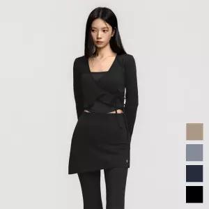 스컬피그 소프트 커버업 스커트 (4컬러)