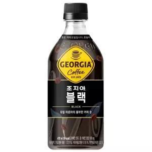 조지아 블랙 470ml x 24P펫