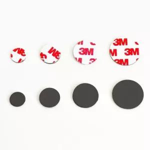 원형 동전 스티커 고무자석 3M 접착제사용 냉장고자석 15mm x 2mm