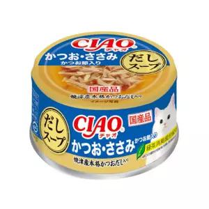 이나바 챠오 츄르 고양이 간식 다시스프 캔 가다랑어&닭가슴살&가다랑어포 (A-232)