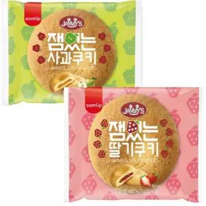 삼립 잼있는 딸기75g x 20개입 + 사과75g x 20개입 쿠키
