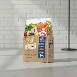 ANF 6free 플러스 인도어 독 연어 흰살생선 강아지사료 1.6kg