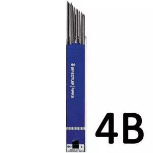 4B EC02CX05 홀더심 굵은샤프심 전문가용 홀더펜 샤프심 디자인용품 분필 펜심 연필심리필