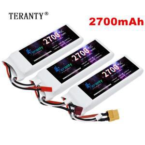 1/3PCS 2S 7.4V Lipo 배터리 2700mAh 45C RC FPV 비행기 헬리콥터 드론 탱크 모델 레이싱 자동차 취미 JST