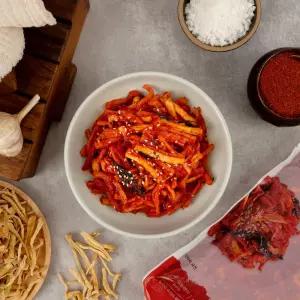 진솔미그린 무말랭이무침 400g/1kg