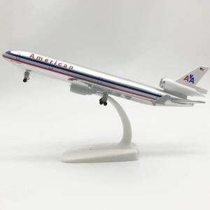 MD-11 시리즈 스케일 항공기 20cm 한국 MD11 UPS KLM 항공 금속 합금 모델 소년 장난감 전시 컬렉션 항공