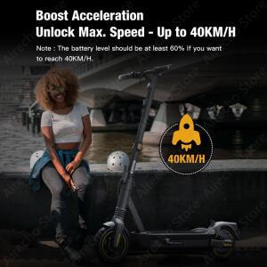 Ninebot MAX G2 전기 스쿠터 출시 속도 제한 버전 35km/h 컨트롤러 부품 용 맞춤형 40