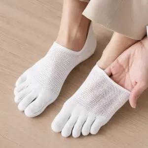 통기성 망사 메쉬 여름철 시원한 발가락 양말 덧신 무좀양말